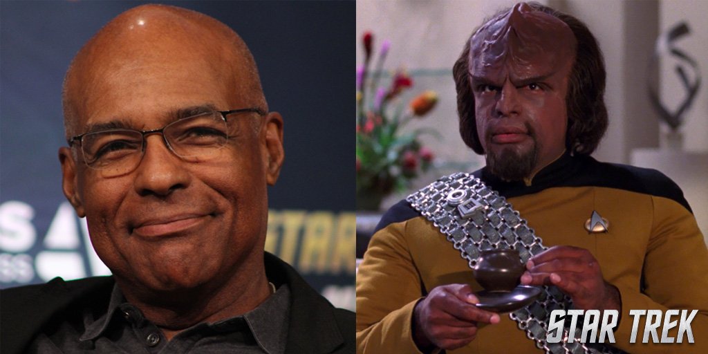 StarTrek's tweet photo. Join us in wishing a #HappyBirthday to @akaWorf! What was your favorite #Worf moment? #StarTrek #LLAP #HBD https://t.co/GxoX8bg4Cy https://t.co/cqWVc8pHOP