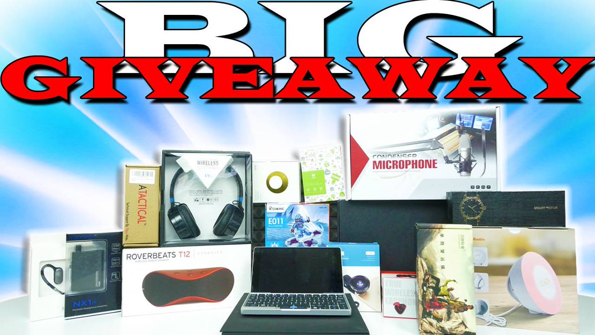 Unbox_Junkie's tweet image. New Video - BIG GIVEAWAY #2 - $1,000 in PRIZES! 🎅
↪youtu.be/lr9NeamVte8↩

🔥CONTEST LINK: goo.gl/DZBJKq

#giveaway #contest #prizes #Christmas #gift #holiday #amazon #gearbest #technology #unboxjunkie #junkies #cool #products #awesome #things #headphones #earbuds