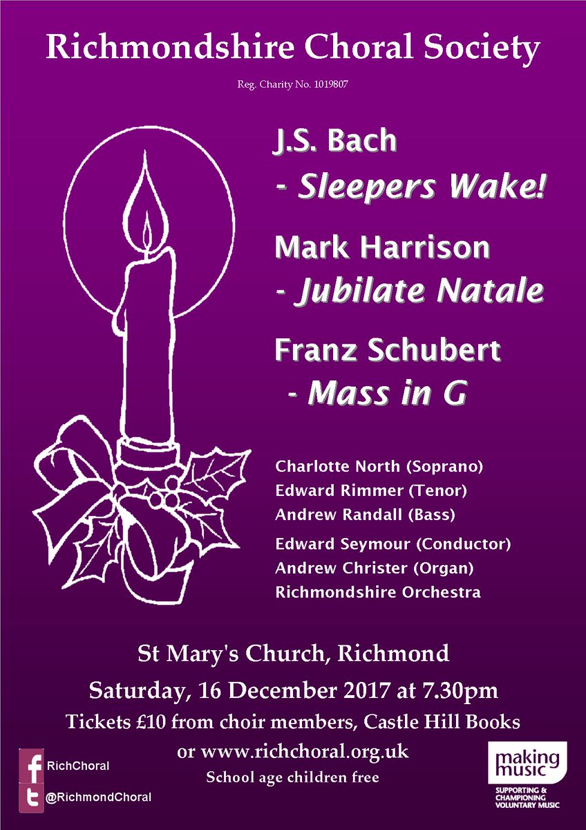 Richmond Choral (@richmondchoral) on Twitter photo Our concert next Sat. Tickets are <a href="/CastleHillBooks/">Castle Hill Bookshop</a> or buy online or they'll be on sale at the door but really helps if we have some idea how many likely to be there.😊🎶 Our concert next Sat. Tickets are <a href="/CastleHillBooks/">Castle Hill Bookshop</a> or buy online or they'll be on sale at the door but really helps if we have some idea how many likely to be there.😊🎶