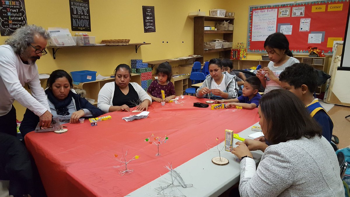 PS142M's tweet photo. Families created amazing arts and crafts pieces with @EdAlliance #ps142m #edalliance #artsandcrafts #nycschools https://t.co/IriHwyA7Te