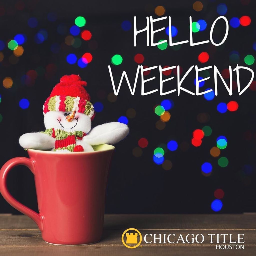 ChicagoTitleHou's tweet photo. Stay warm this weekend ☃️!
.
.
.
.
#cttrocks #ChicagoTitleHouston #escrowexperts #titleexperts #houstonrealtor #houstonbroker #htx #htown #weekendvibes #houston #saturday #like #share #follow #happy #socialmediamarketing #socialmedia #hotcocoa #facebook https://t.co/LLhyQJ5fYQ