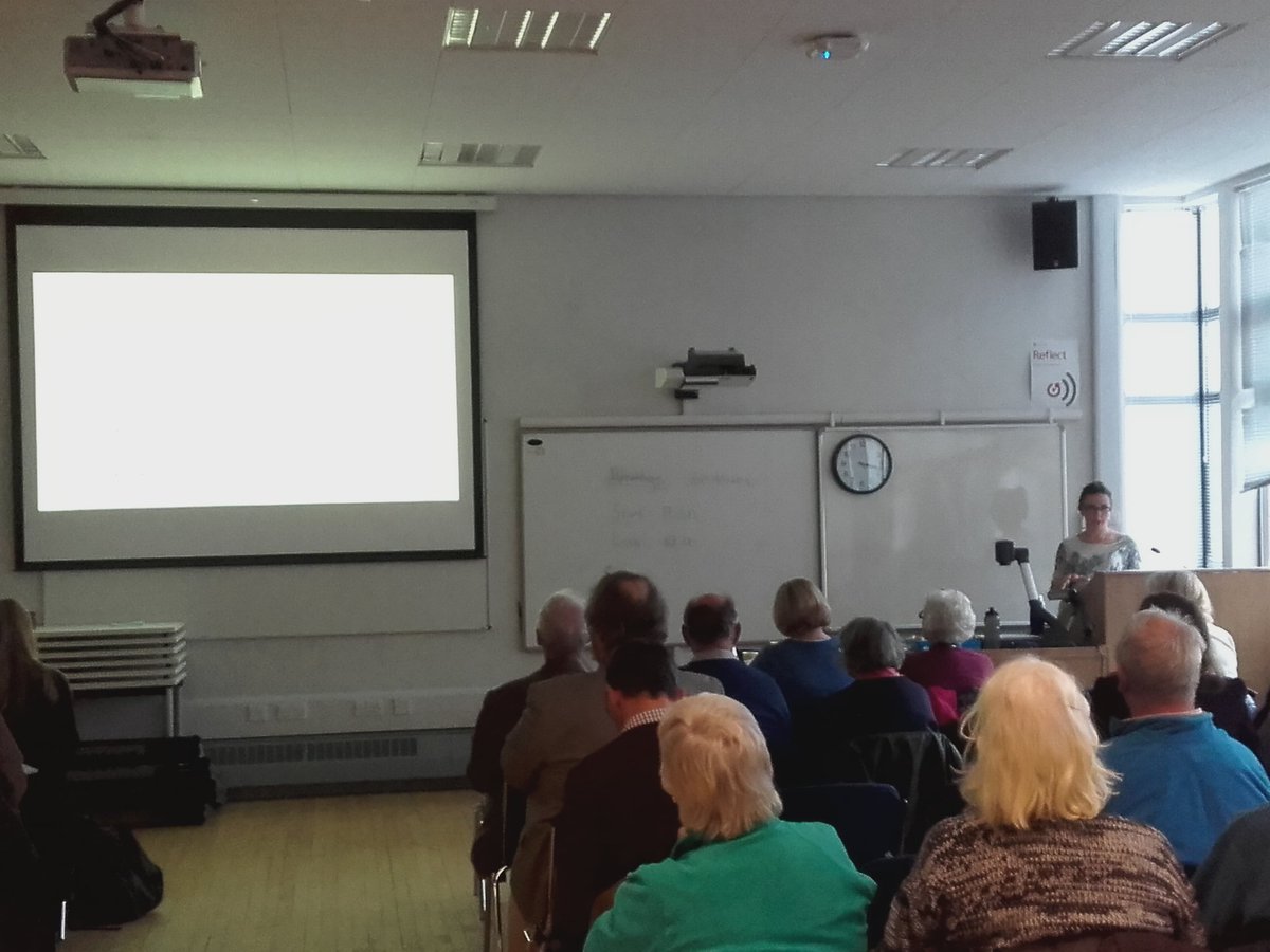 MedSettRG's tweet photo. Unfortunately, Kishli Laister-Scott could not make it to present 'Place-Names and the Role of Sheep in Medieval Gloucestershire' owing to illness. However, Becca Gregory has kindly stepped into the fold to present it in her stead! #MSRGWinter17 https://t.co/ZrJJ95gm8R