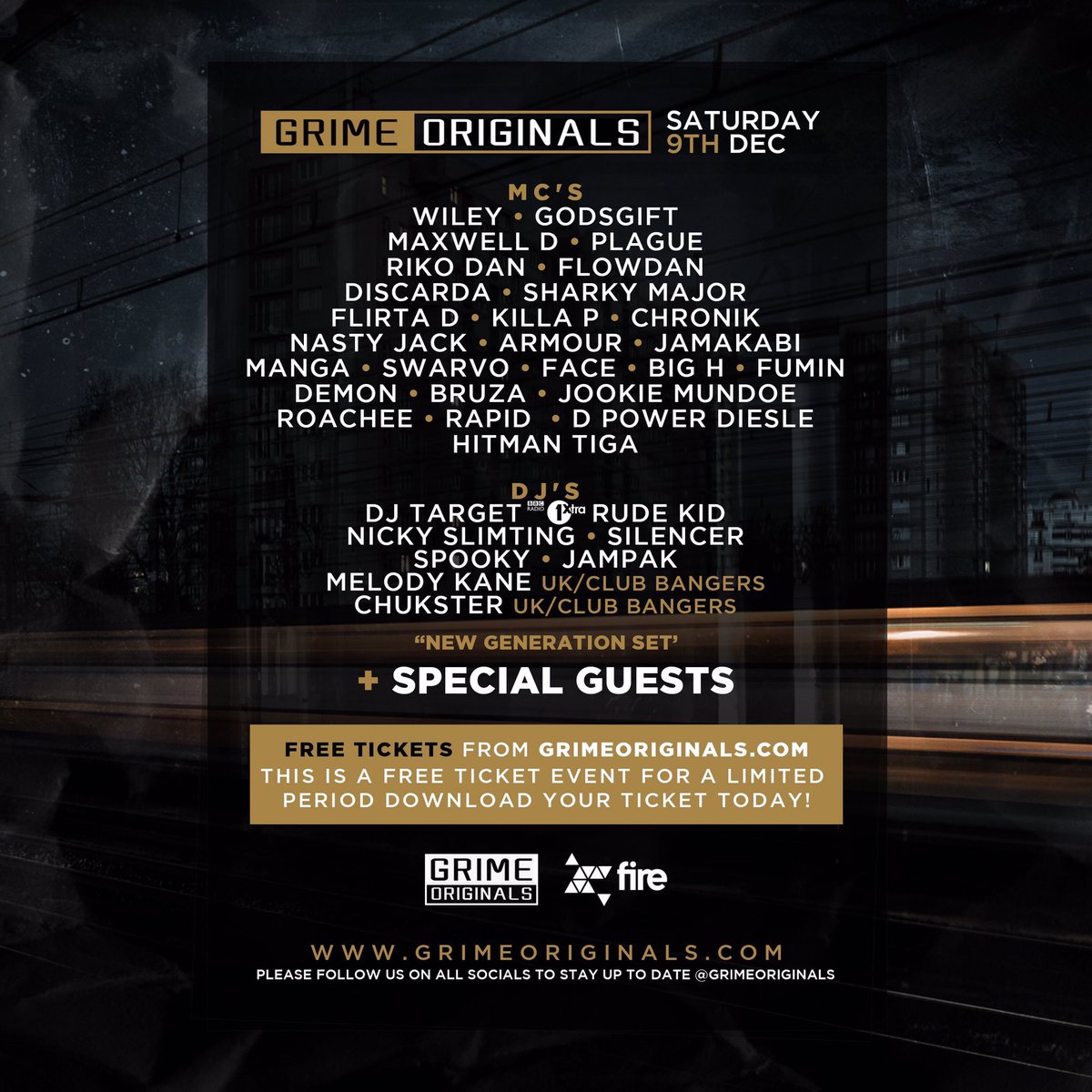 TeddyMusicUK's tweet image. Can we all please kindly retweet this for the love of @GrimeOriginals please... If you respect the culture, once been a part of it or are currently involved please show some suport &amp;amp; get yourself a ticket. 👇🏾 Final Release!

grimeoriginals.com/whats-on/