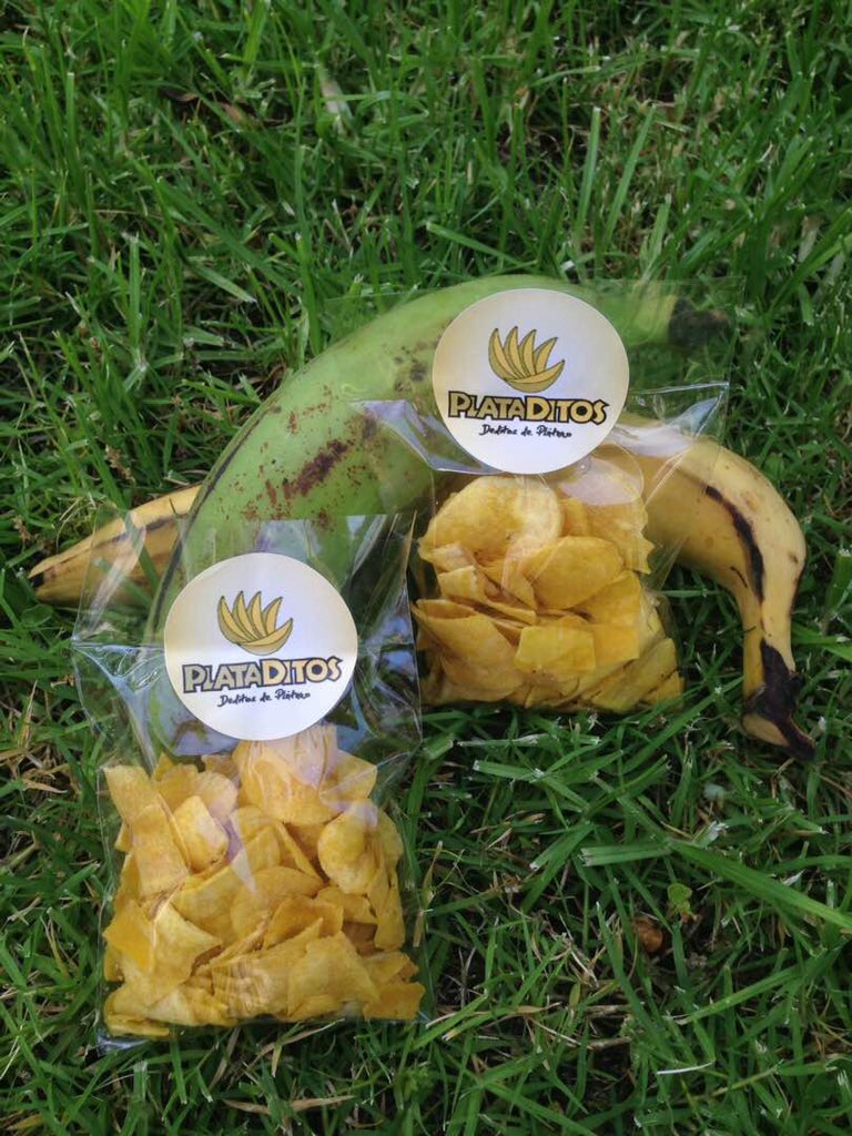 Te antojas, ya @Platanomania tiene sus enérgicos #plataditos en #Chile