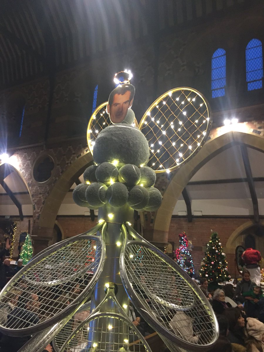JustGem29's tweet photo. @andy_murray merry Christmas #christmastreefestival #penarth https://t.co/coY06RZjBi