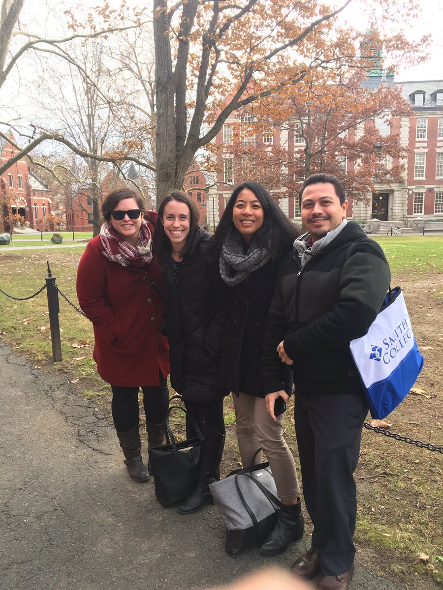 Team ATI <a href="/smithcollege/">Smith College</a> learning about its Ada Comstock Scholars program. Thanks to our hosts- we learned a ton about how to #ActivateTalent