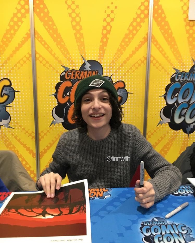 Finn Wolfhard Updates On Twitter Finn Finnskata At Comic