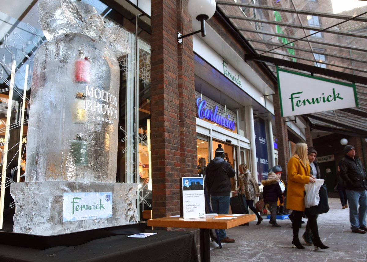 Have you seen the Ice Trail sculptures in Coppergate today? Don't worry if you missed them - they'll be back tomorrow, and with the temperatures so low, should look fabulous all day long! #YorkIceTrail