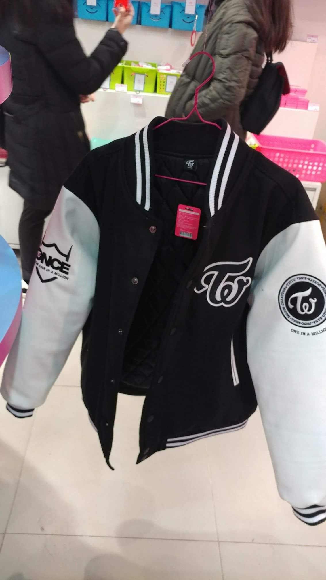 Koreaboo Twice Just Released An Official Varsity Jacket Through Their Temporary Twice Store In Hongdae We Need This Jypetwice T Co Uashdqam1p