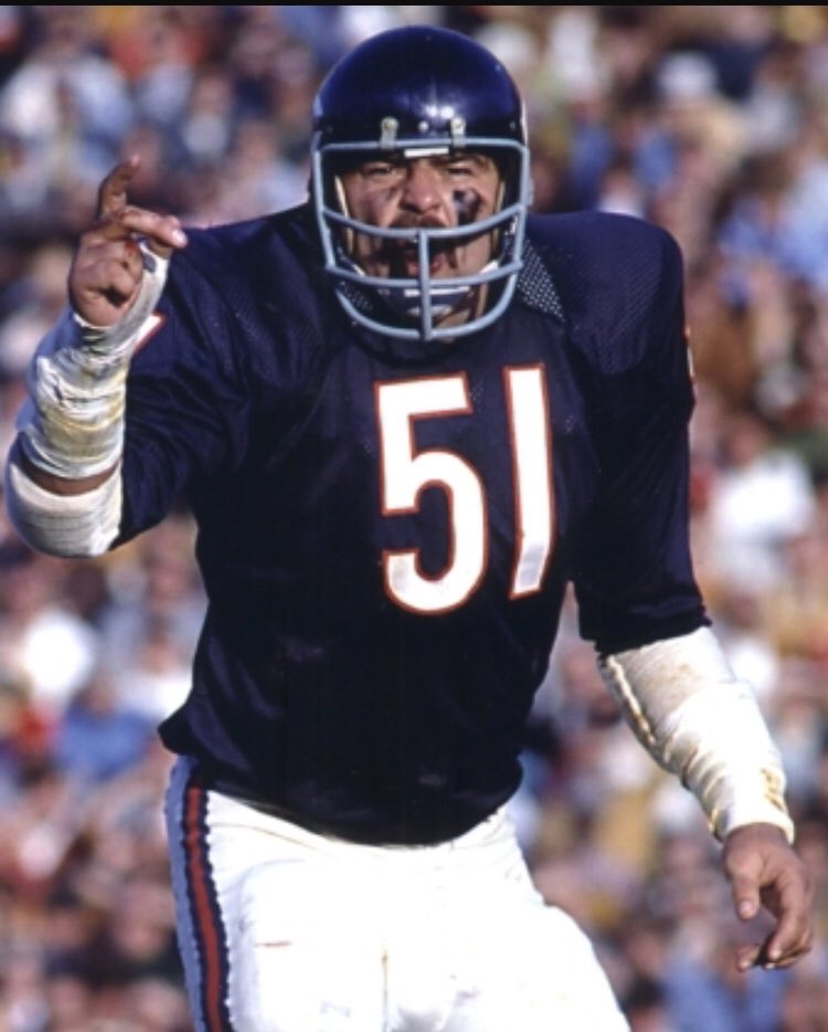 Happy birthday to the Chicago Bears legend, Dick Butkus!  