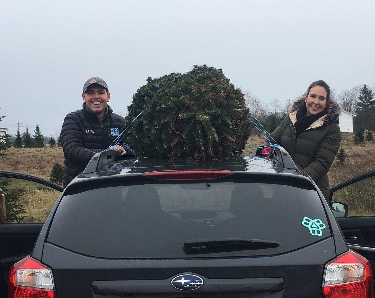 DanWGME's tweet photo. Finding that perfect tree! #MyMaine #CutYourOwn #FreshCut #WindhamME https://t.co/OPtaXyNJuH