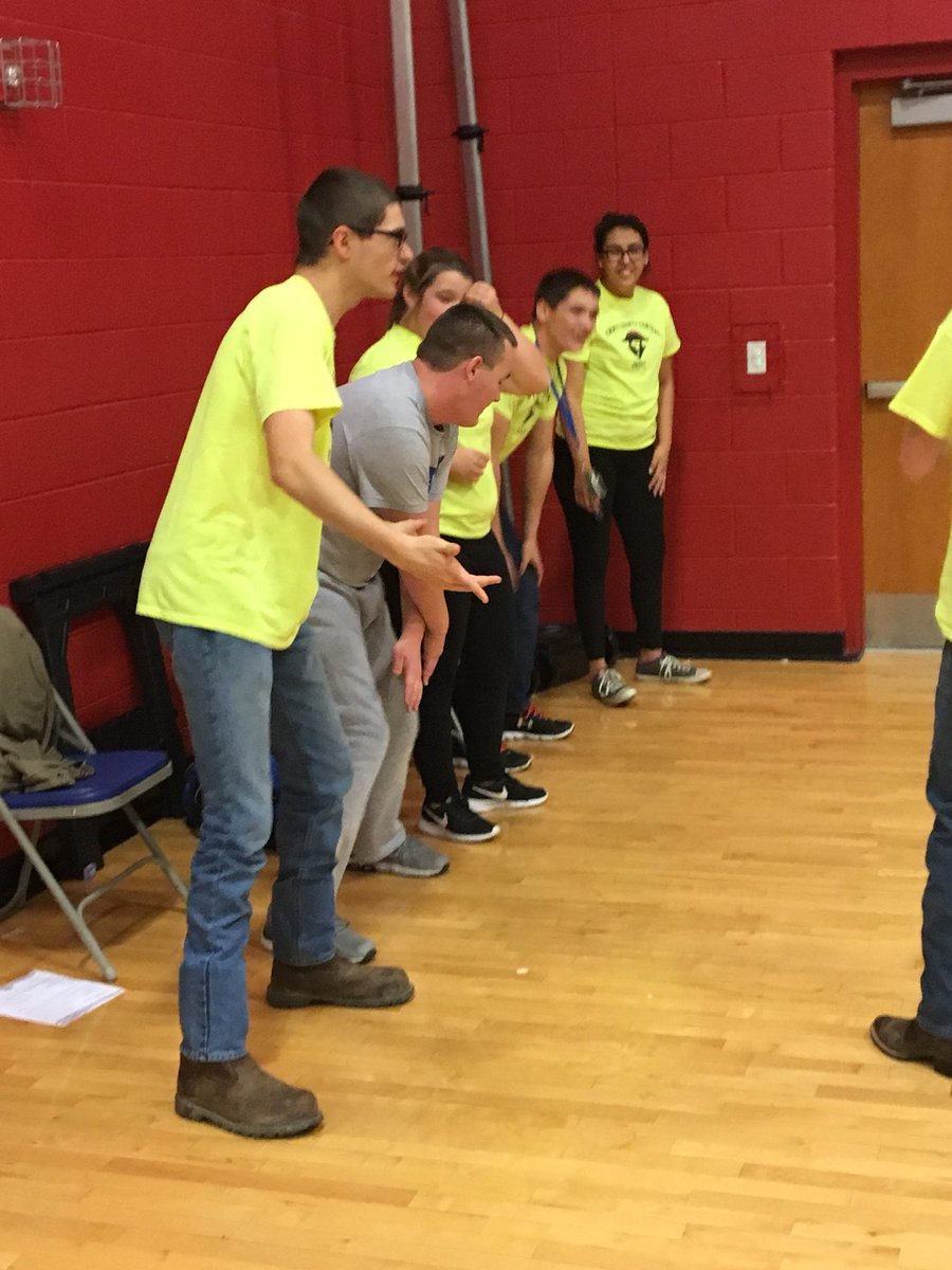 Having some fun dancing!