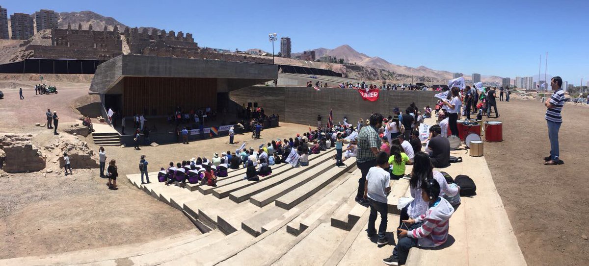 Nuestro Presidente Guillier se reúne con Pueblos Originarios del Norte en Antofagasta. #ChileXGuillier
