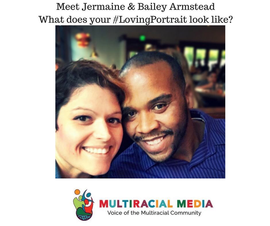 MultiracialMDA's tweet photo. Meet Jermaine &amp; Bailey Armstead.  What does your #LovingPortrait look like? Come to the website, submit your photo and let us know: https://t.co/a24w09tA07 https://t.co/MZlyt6fKfQ