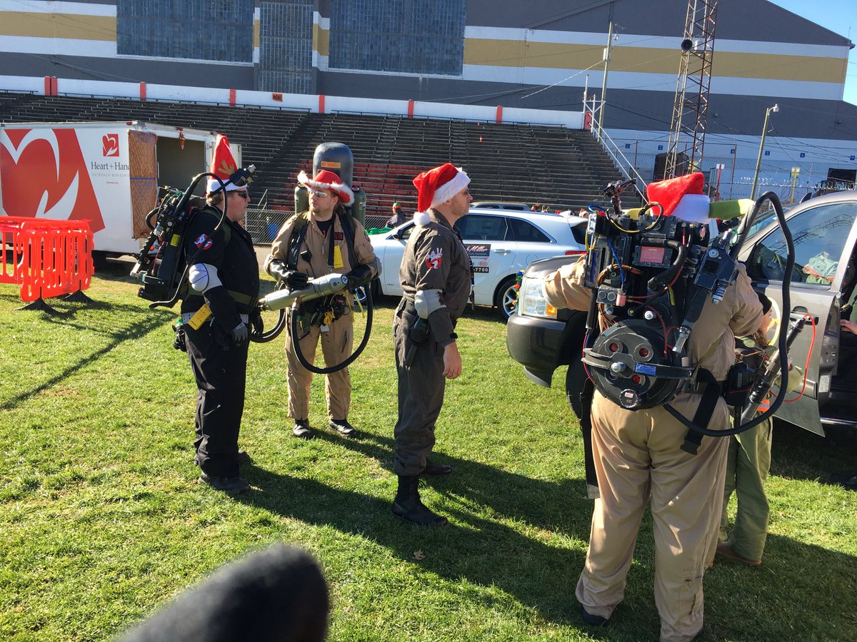 Who are you going to call? Ghostbusters! South Charleston Christmas Parade has whole cast of characters. https://t.co/jTJzpf812s