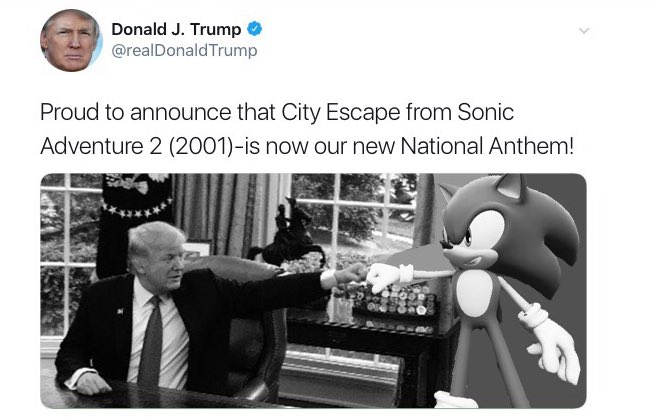 EliteSonicFan's tweet image. Yo Trump deleted that Tweet quickly.
RT to spread awareness!!