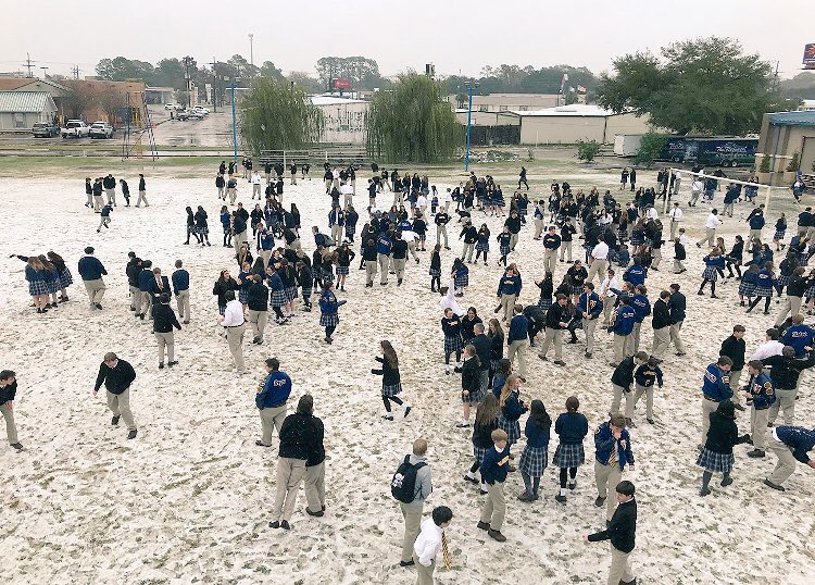 VCHAdvancement's tweet photo. Sneaux day at Vandebilt Catholic ❄️☃️❄️☃️💙💛 https://t.co/KvtxxFqbIv