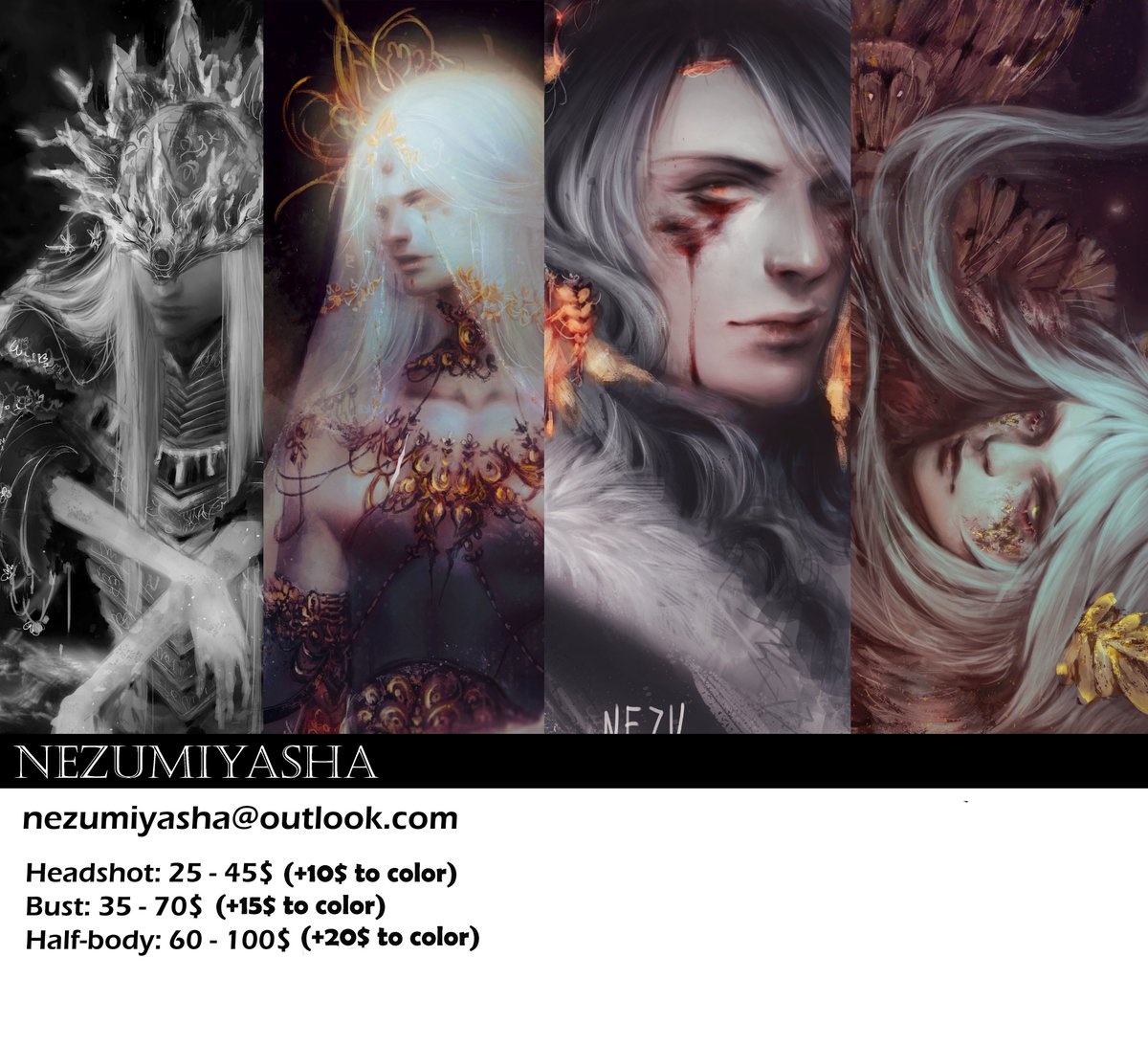 COMMISSIONS OPEN AGAIN! DM or email me to take a spot or to ask for further info. THANK YOU! [Also thank u for RTs] 