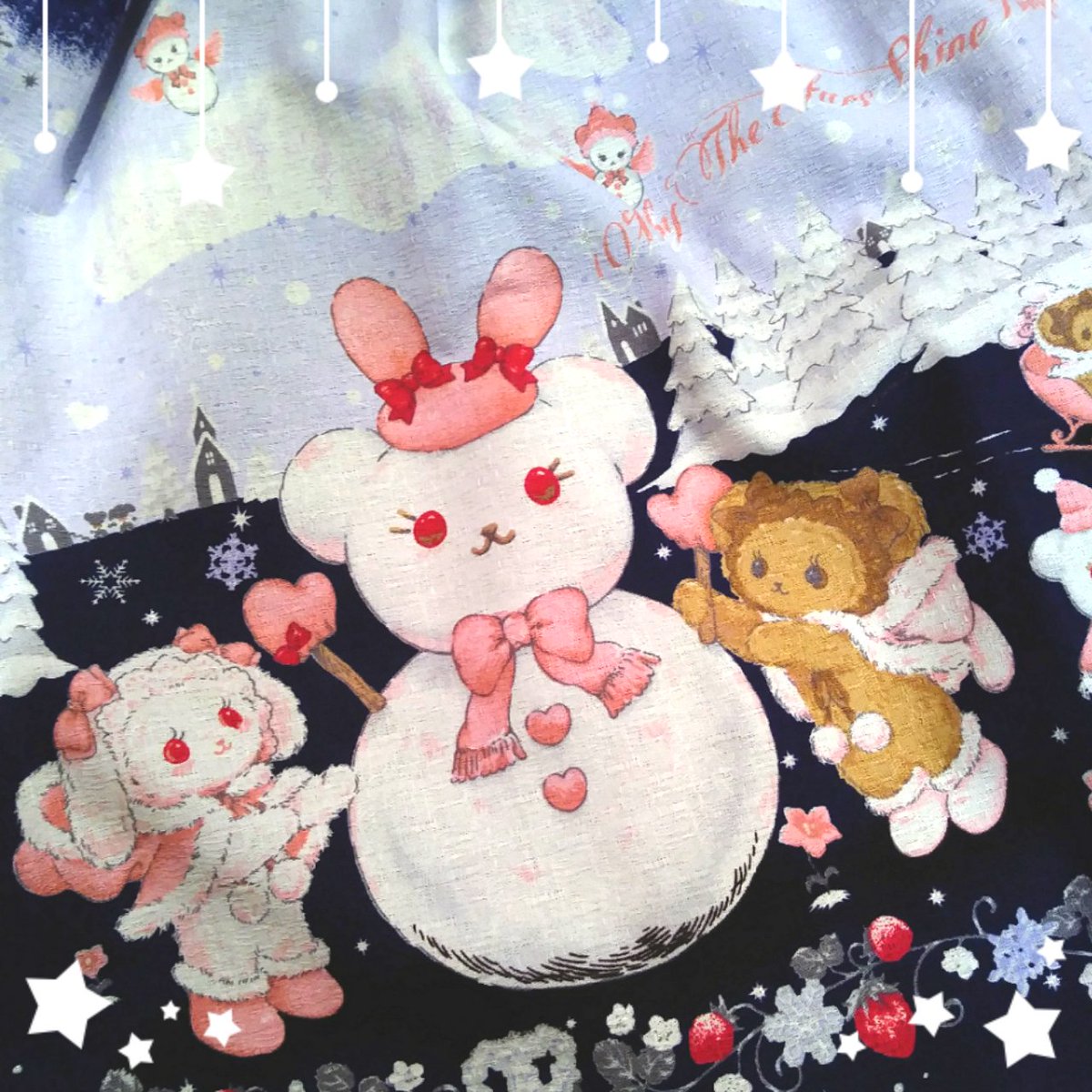 Baby The Stars Shine Bright New York City Snow Days Are Finally Here Let S Build A Snowman With Usakumya Chan And Kumakumya Chan Create An Outfit For For Winter In Our