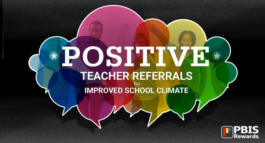 PBISRewards's tweet photo. Positive Teacher Referrals for Improved School Climate. Special thanks to @SusanMelbye! #JoyfulLeaders #momsasprincipals #principalsinaction https://t.co/rHumG1w7CB https://t.co/xluy78k52i