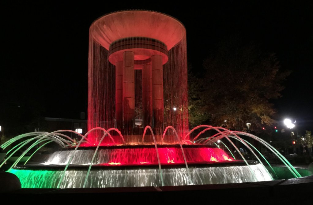 Town of Cary, NC (@caryncgov) on Twitter photo Miss the debut of the new Light Up Downtown Holiday Light Show at the <a href="/TOC_Downtown/">Downtown Cary, NC</a> Fountain? Don't worry! The show runs at 6, 7, and 8 p.m. on weeknights with additional shows at 9 and 10 p.m. on weekends. The last show is on Christmas Day at 8 p.m. More: bit.ly/2AfeFyX Miss the debut of the new Light Up Downtown Holiday Light Show at the <a href="/TOC_Downtown/">Downtown Cary, NC</a> Fountain? Don't worry! The show runs at 6, 7, and 8 p.m. on weeknights with additional shows at 9 and 10 p.m. on weekends. The last show is on Christmas Day at 8 p.m. More: bit.ly/2AfeFyX