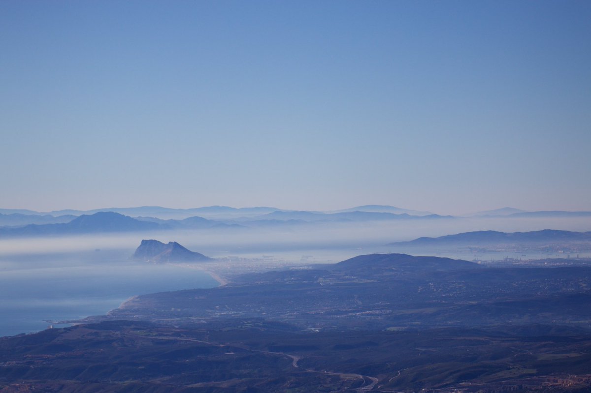 Panorama #estrechogibraltar #straitofgibraltar #bahia #algeciras #lalinea #ceuta #rif #marruecos #morocco  #Gibraltar