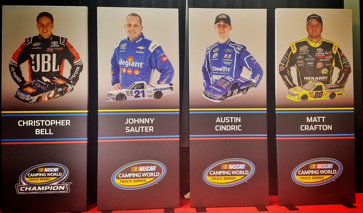 Brad Keselowski Racing (@teambkr) on Twitter photo This afternoon <a href="/AustinCindric/">Austin Cindric</a> and <a href="/ChaseBriscoe5/">Chase B</a> had a quick rehearsal for tonight's <a href="/NASCAR_Trucks/">NASCAR CRAFTSMAN Trucks</a> and <a href="/NASCAR_XFINITY/">NASCAR Xfinity</a> Banquet. The red carpet will be a lot more crowded tonight! This afternoon <a href="/AustinCindric/">Austin Cindric</a> and <a href="/ChaseBriscoe5/">Chase B</a> had a quick rehearsal for tonight's <a href="/NASCAR_Trucks/">NASCAR CRAFTSMAN Trucks</a> and <a href="/NASCAR_XFINITY/">NASCAR Xfinity</a> Banquet. The red carpet will be a lot more crowded tonight!