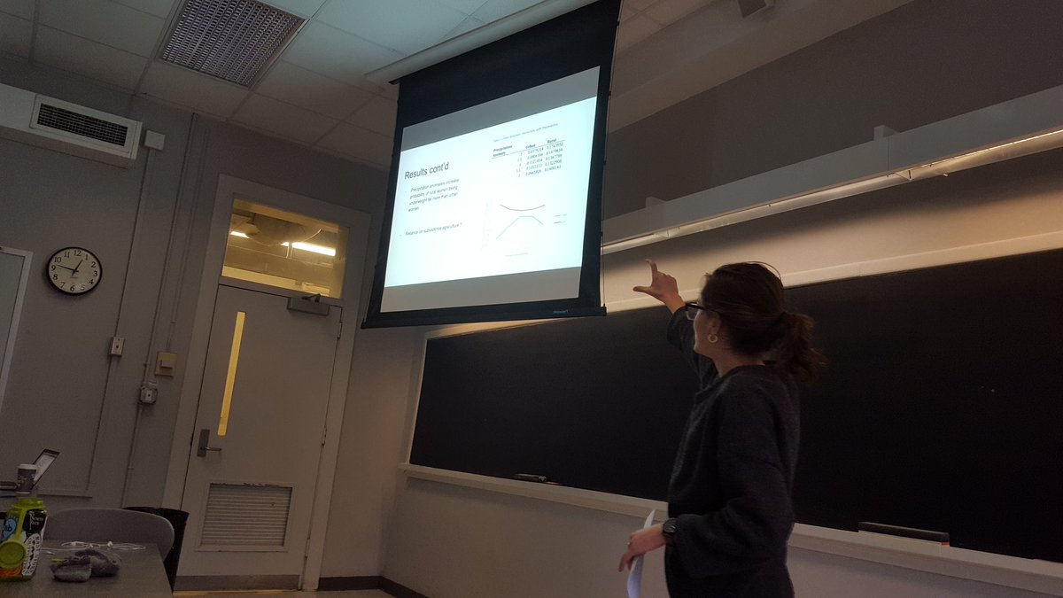 clarklgray's tweet photo. ENEC 490 students present their results on how climate anomalies affect women's health in Sub-saharan Africa @geographyunc @ENEC_UNC @unccollege #QEP4me #CURE https://t.co/pSiTbsl1Iz