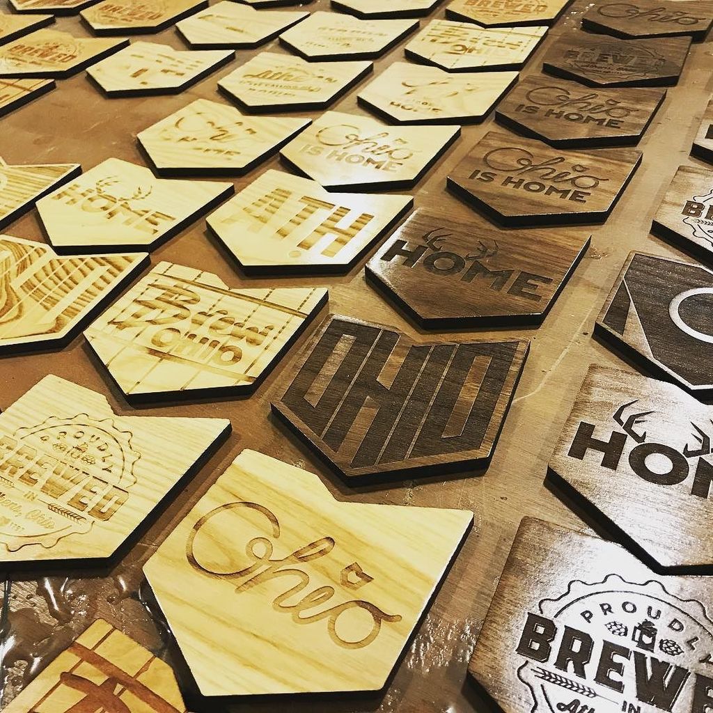 ohioishome's tweet photo. Ohio coasters are coming back in stock! #madeinohio #ohiocoaster #ohioishome #brewohio https://t.co/ocFKVFdDMu https://t.co/xiucNd0Xrv