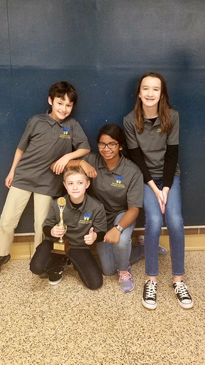 EWMSGenerals's tweet photo. Congratulations to these Academic Challenge students for placing 1st today at Copley! https://t.co/MM9arthK9p