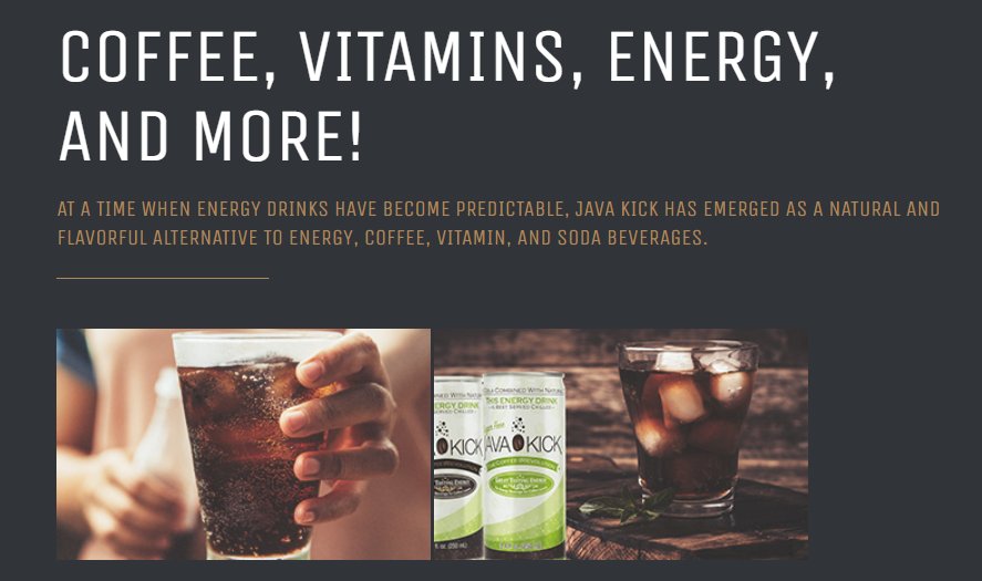 MyJavaKick's tweet photo. Join the Coffee Revolution! Energy drinks don't have to be boring. We created #JavaKick for coffee lovers who don't want to sacrifice flavor for the energy needed to stay alert day or night. Check out our new website.
https://t.co/Qcu4YrkL0W https://t.co/lm6ZR5jmTa