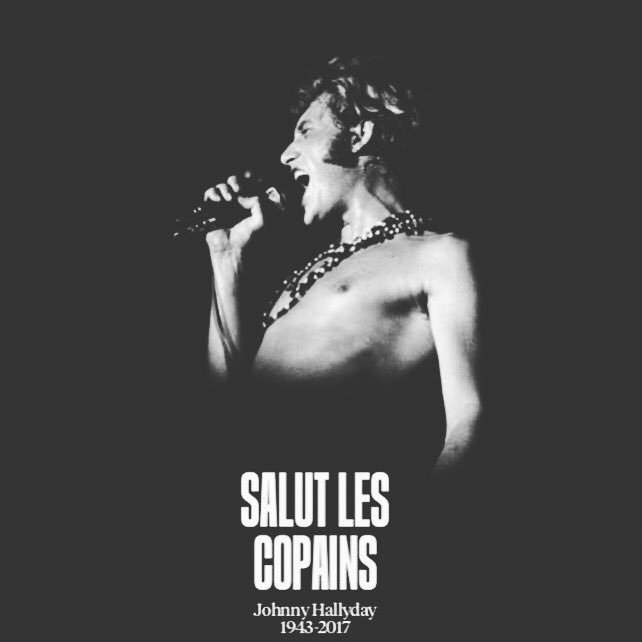 CorineGros's tweet photo. Bel hommage bon voyage Johnny #✨ https://t.co/1RCzjKO8IY