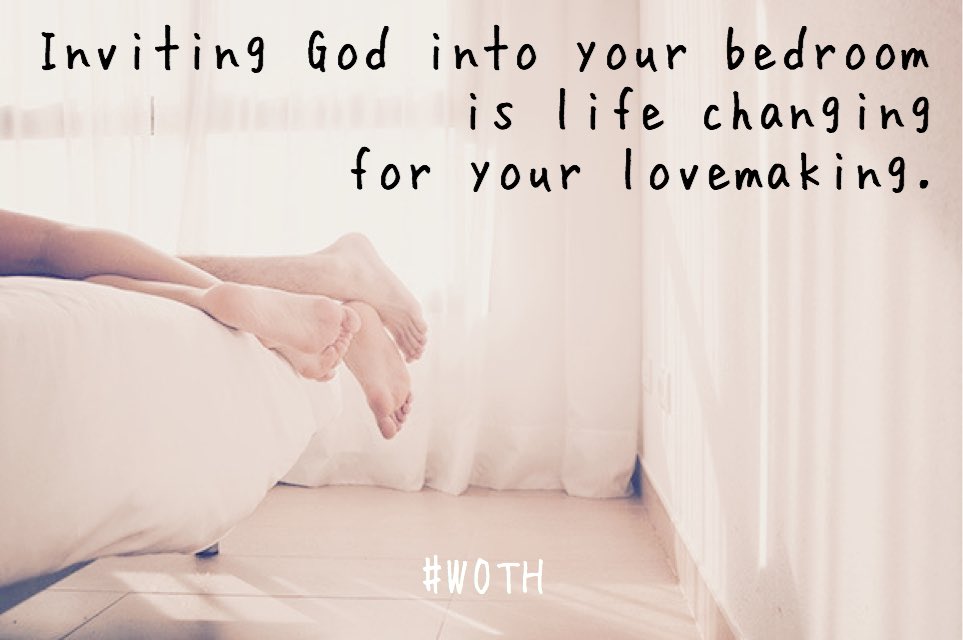 wayofthehusband's tweet photo. You say a #Prayer before a meal and for God to intervene when you need Him- why wouldn't you pray before you &amp; your wife make #love?
#PrayerIsPowerful #WOTH #BeTHATHusband https://t.co/V5Z6vk0RO5