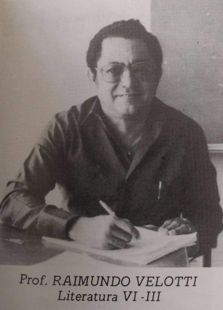 BlandonJose's tweet image. Hoy nos dieron la triste noticia del fallecimiento de Raimundo Velotti, quien fue nuestro profesor de español en el San Agustín. Fue de esos profesores que te inspiran a explotar tus talentos. Mis condolencias a su familia #Prom85 #CSA