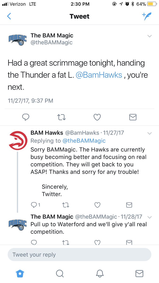 BamHawks's tweet photo. @theBAMMagic 🤫🤐 https://t.co/b81OqDtqbN
