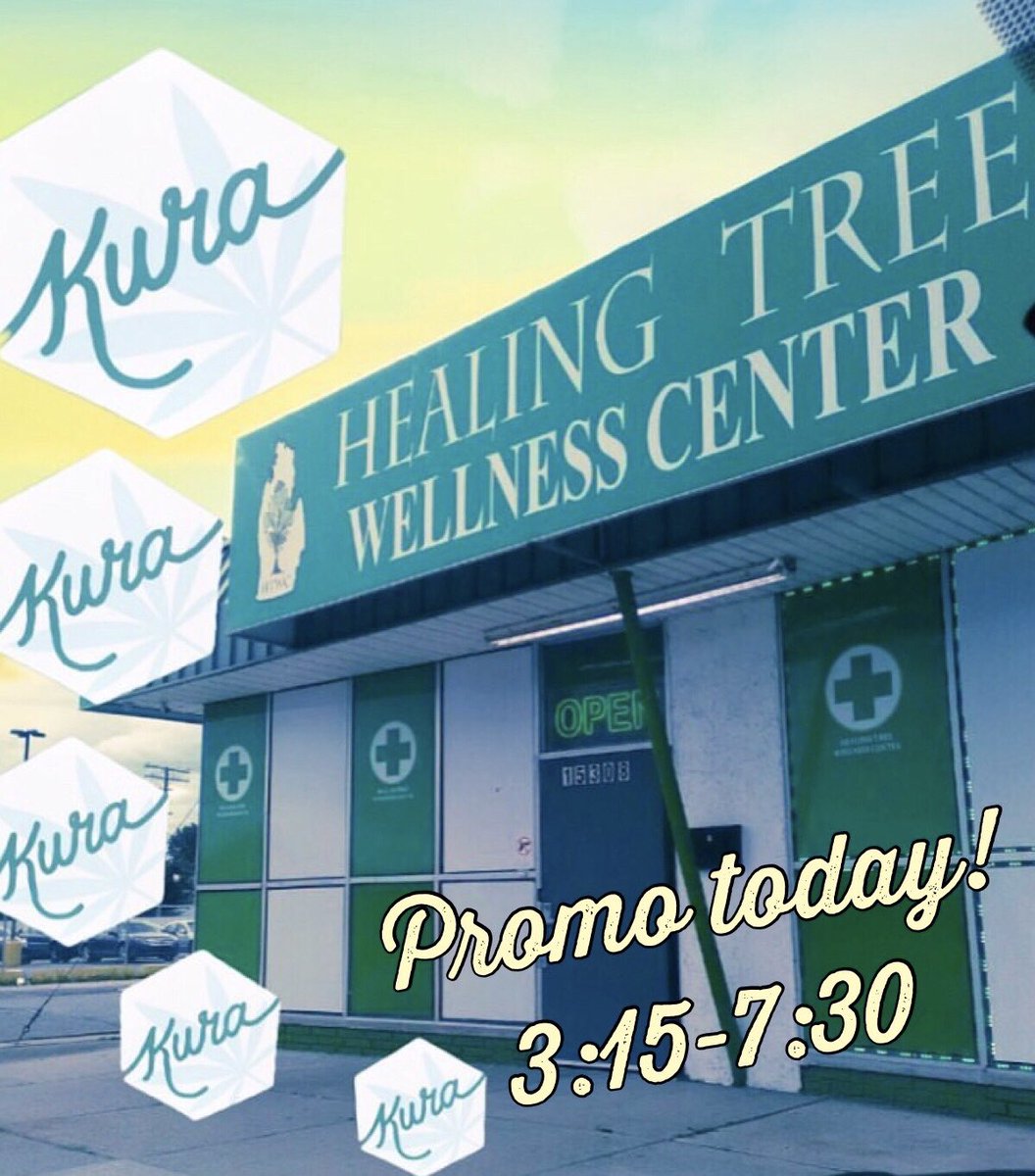 KuraClear's tweet photo. Weβre out here at Healing Tree Wellness Center from 3 til 7:30 for a sweet promo for #kuraclear #cartridges #disposablevapes & #clearcaps https://t.co/CmwdwMh0sq