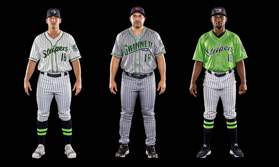 gwinnett stripers jersey