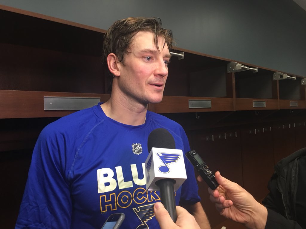 Bouwmeester: “Anytime you score early like that on the road, it gives you some momentum.” #stlblues https://t.co/XC3i4hr9g1