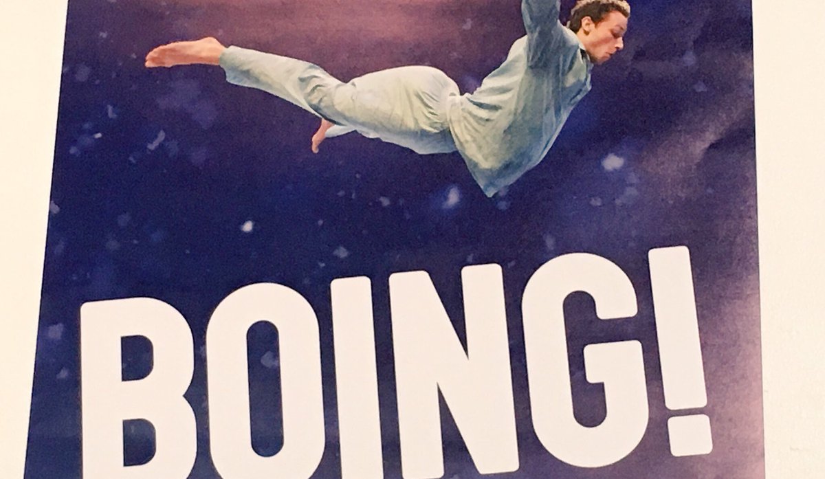 TravelCotTot's tweet photo. Still marvelling at movement &amp; music from today’s performance of #Boing Thank you @Unicorn_Theatre @tl_theatre for creating a Christmas treat! https://t.co/TRRRz7NVJG