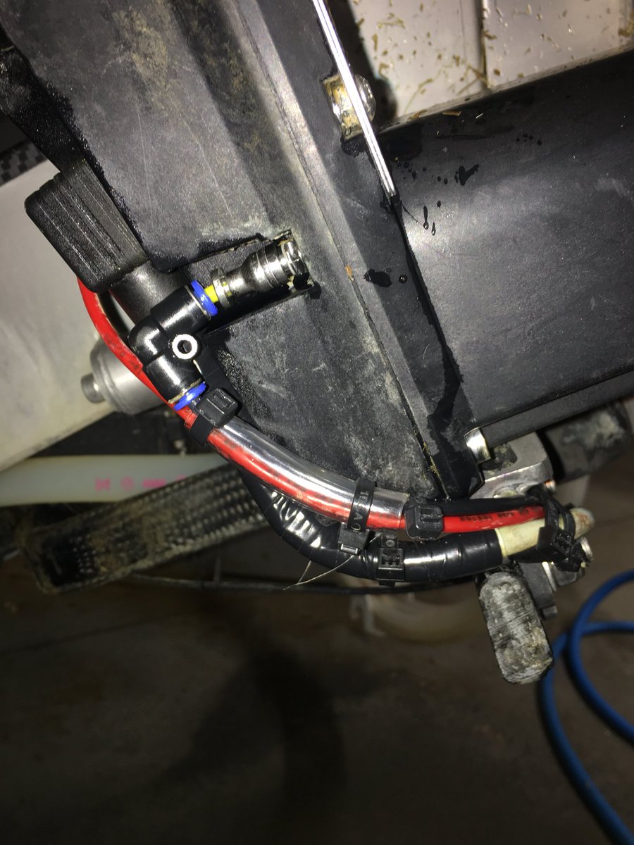 Cleaned up some rubbed through wiring, @lelyrobottech would be proud