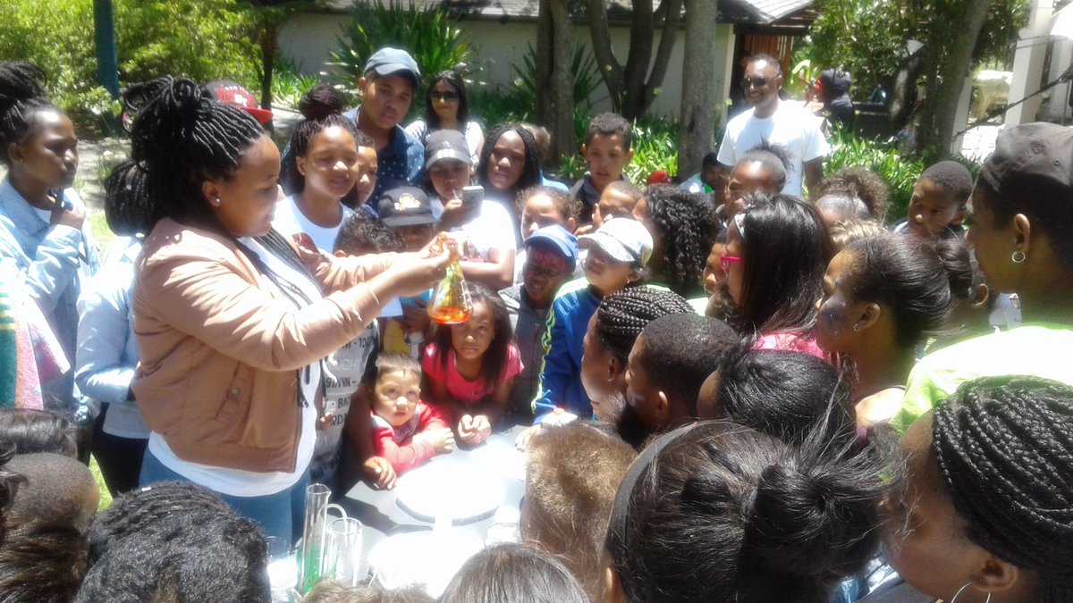 FanelwaA's tweet photo. #amaqawe.ngemfundo in partnership with #MCHCT entertaining children affected by cancer in different ways @Leewenshof; the Premier of Cape Town's Residence. https://t.co/uAX3ILPJIi