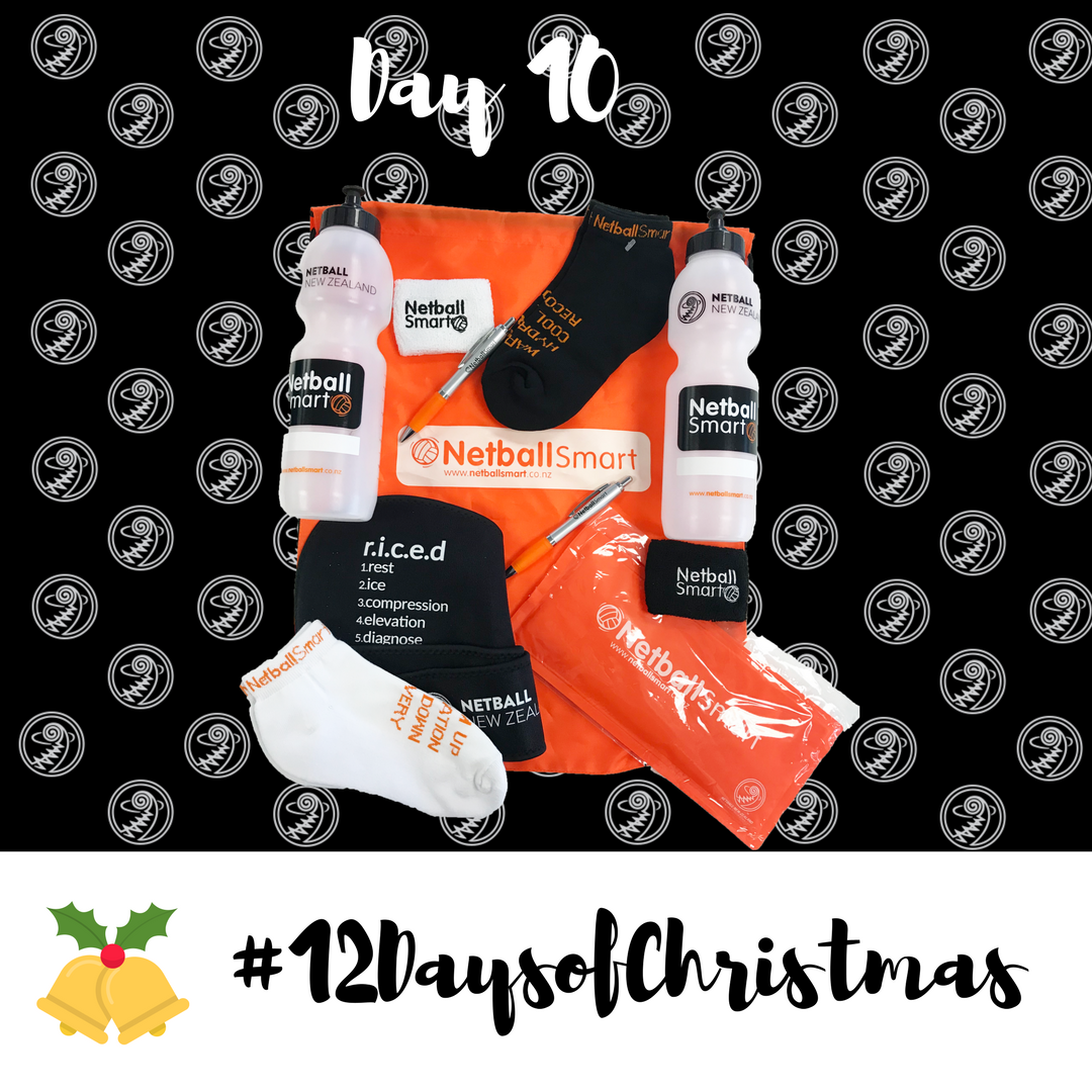 NetballNZ's tweet photo. Are you #NetballSmart? 🤔 Make sure you're prepared for some off-season training with this super Netball Smart pack
Head to the NNZ Facebook page, enter our #12DaysofChristmas promo and you're in the draw
ENTER NOW: https://t.co/QpeKDWQIre 
#WeLiveThisGame https://t.co/z28vFiWCtD