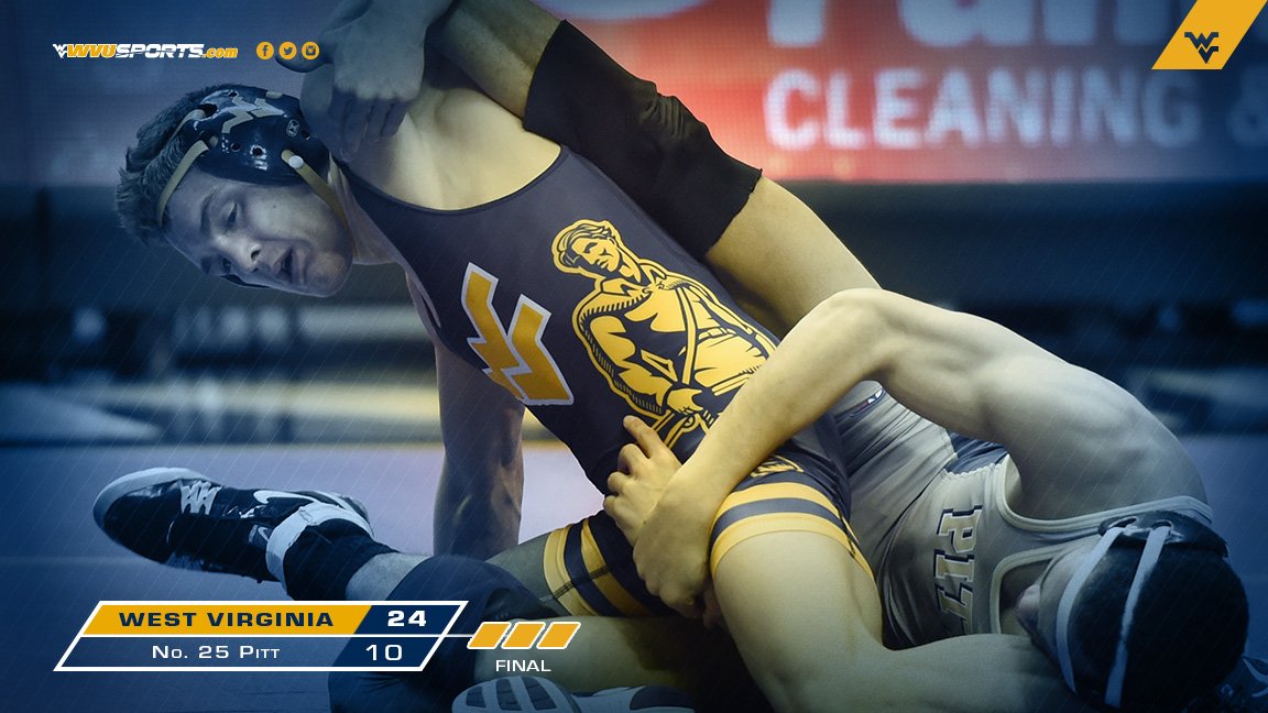 Cue Country Roads! The Mountaineers win the Backyard Brawl, 24-10!