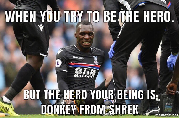 MAuletta89's tweet photo. @chrisbenteke still seething #cpfc #palace https://t.co/s71aGc7t0O
