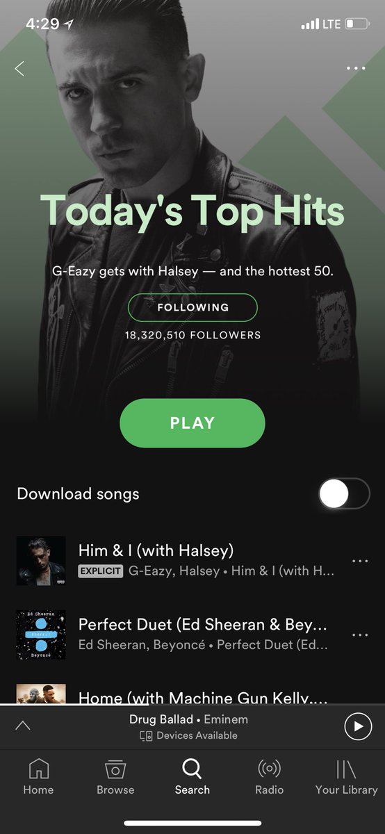G-Eazy  Spotify