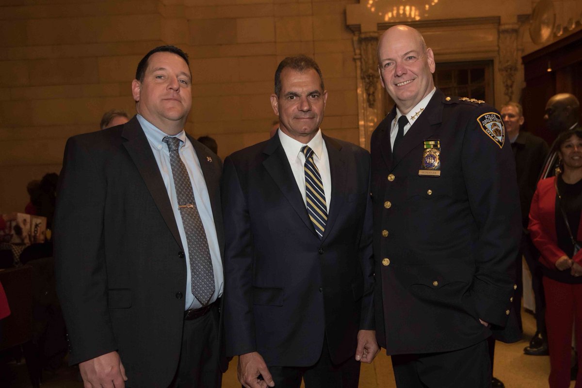 The NYPD’s motto is Fidelis Ad Mortem—Faithful Unto Death—and all too many cops have proven this. Our vow is to #NeverForget these fallen heroes and their families. Events like today’s annual <a href="/NYCPBA/">NYC PBA</a> Widows’ and Children’s Holiday Party ensure we continue this vow.