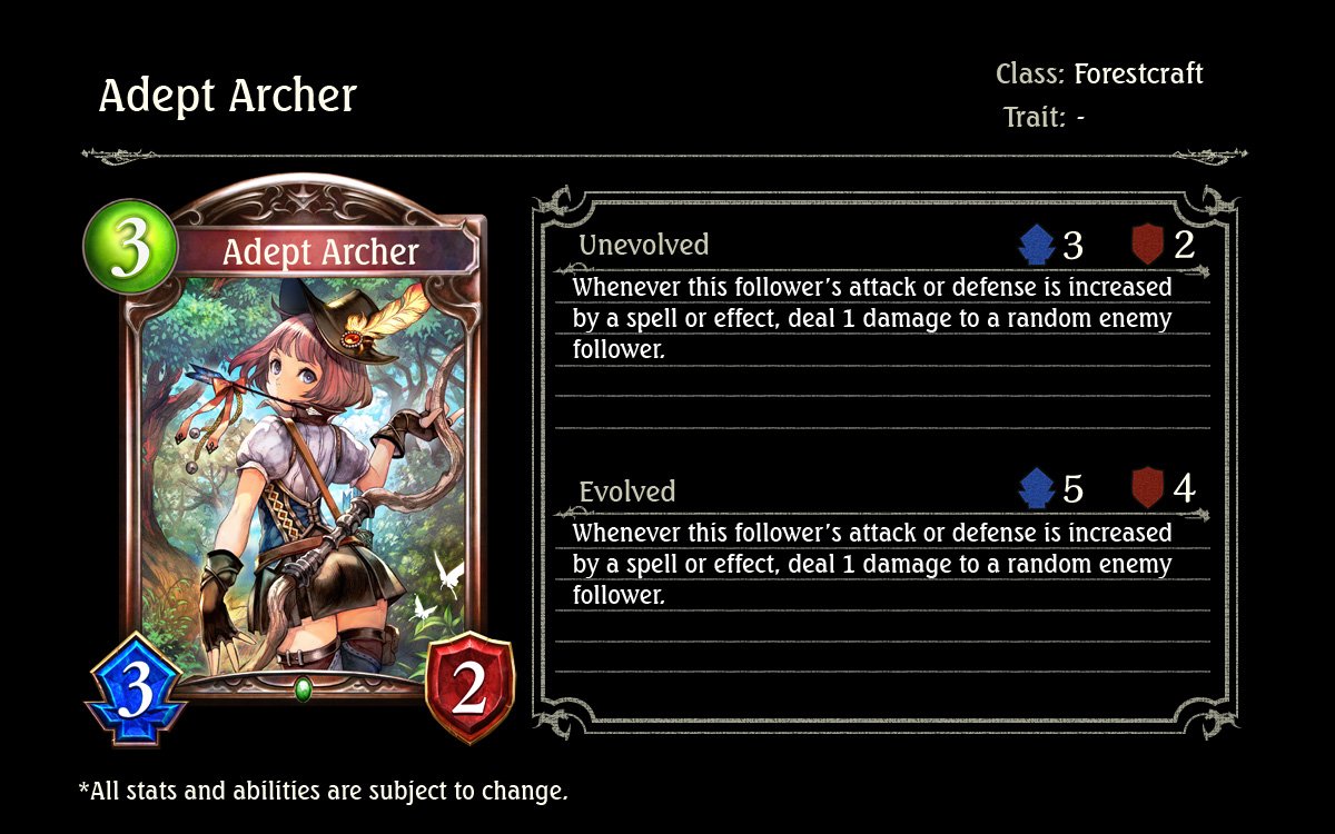 Image result for adept archer shadowverse