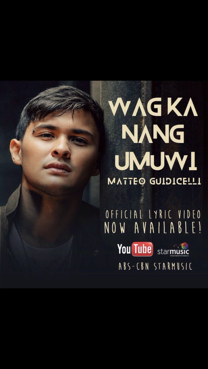mateoguidicelli's tweet image. Wag ka Nang Umuwi.