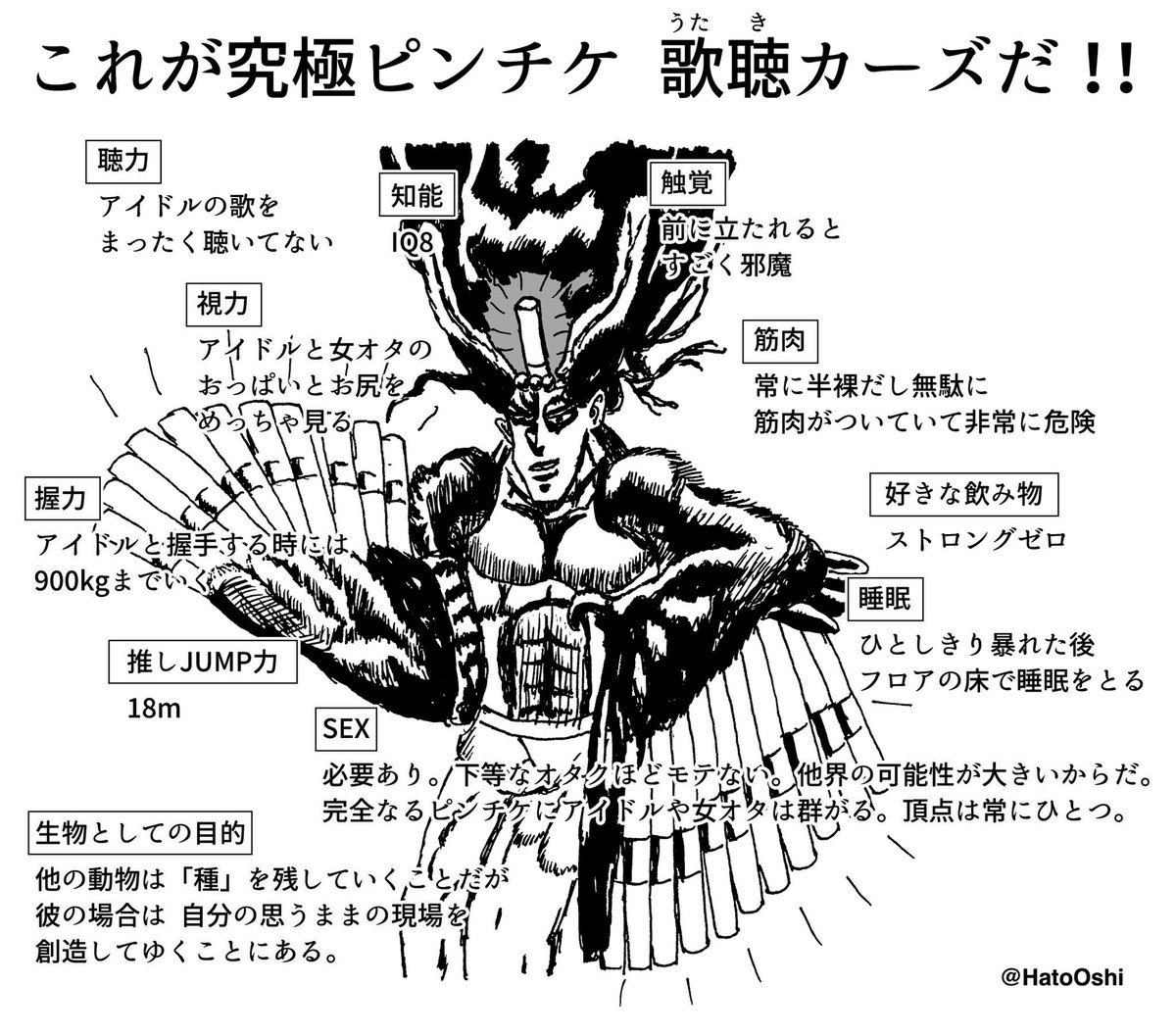 ハトが推す 強オタ百選 強オタその297 究極ピンチケに進化したけど その後すぐ出禁になったオタク 強オタ百選 ハトが推す 強オタ百選 強オタその297 究極ピンチケに進化したけど その後すぐ出禁になったオタク 強オタ百選