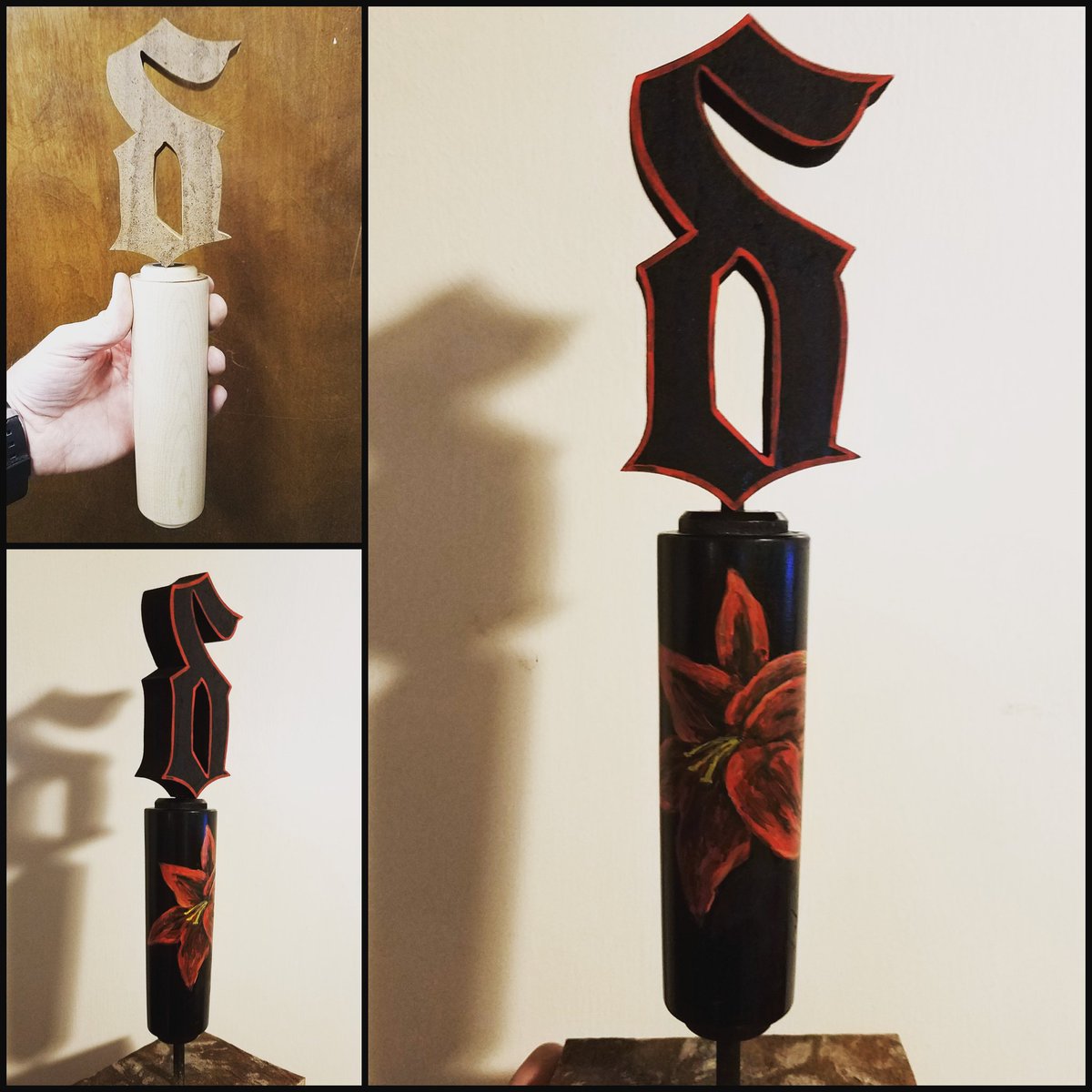 EdsBeerTaps's tweet photo. #beertaphandle #handmade #handpainted #beerart #kegerator #lablancebeertaphandles https://t.co/CnR4XUnzMg